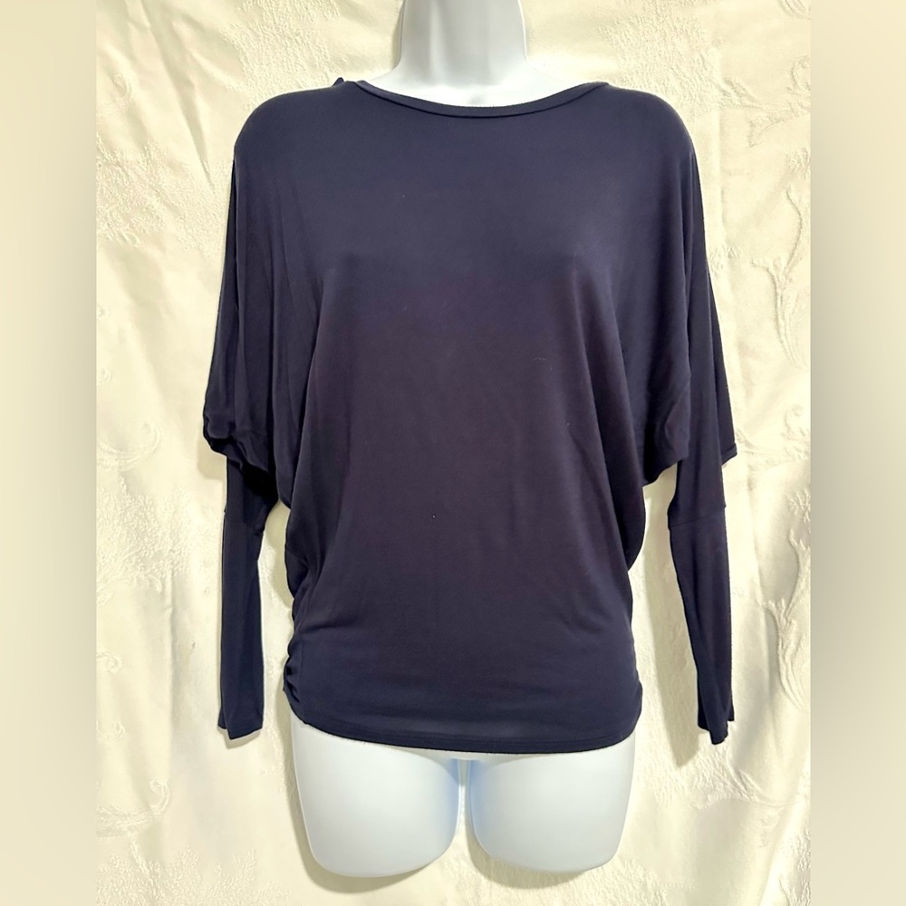 Love in Blue Relaxed Oversized Tunic K0008